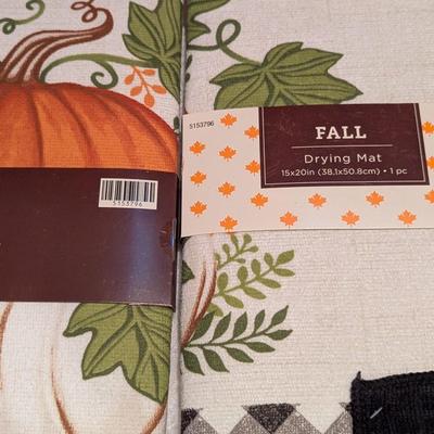 Marble / Glass Cutting Board Fall Drying Mat