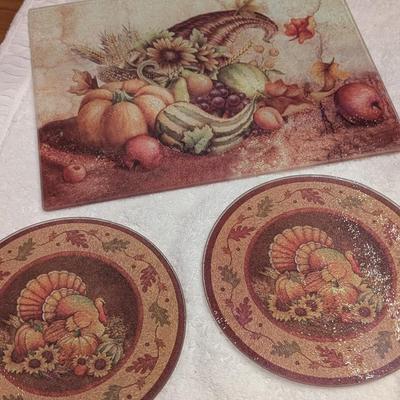 Marble / Glass Cutting Board Fall Drying Mat