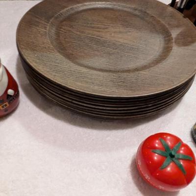 Kitchen Timers Plates Utensil Holder & Wicker Basket (see all items)