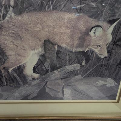Signed & Numbered Raymond Bell Print Approx 30" x 22"