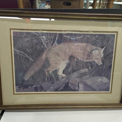 Signed & Numbered Raymond Bell Print Approx 30" x 22"