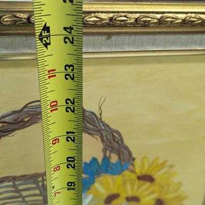 Hand Painted Floral Paintings