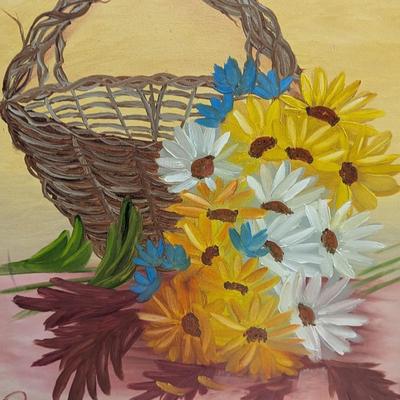 Hand Painted Floral Paintings