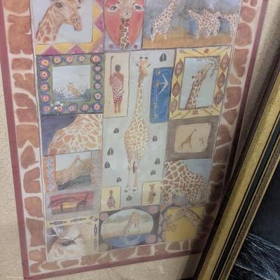 Framed Art Work 1 Piece From Artist Bruce W. Krucke