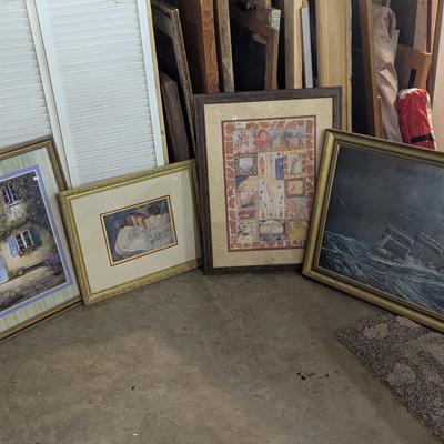 Framed Art Work 1 Piece From Artist Bruce W. Krucke