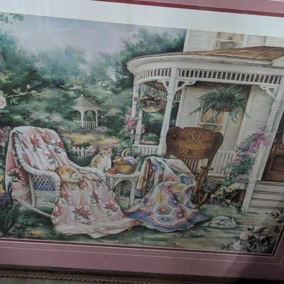 Various Artwork COA "Purr-fect Patterns" By Paula Vaughan