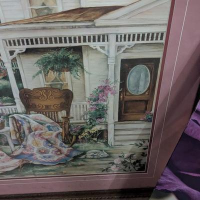 Various Artwork COA "Purr-fect Patterns" By Paula Vaughan