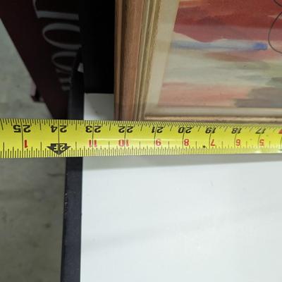 Vintage Framed 1963 Neuman Painting Approx 22" x 19"