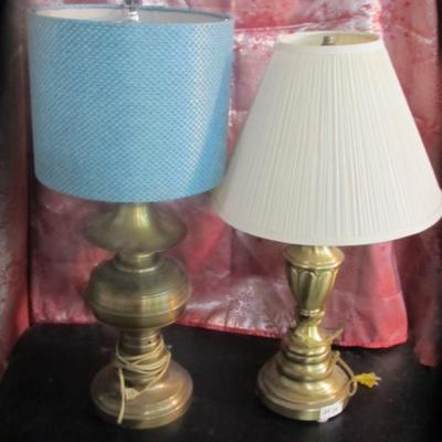 Brass Table Lamps
