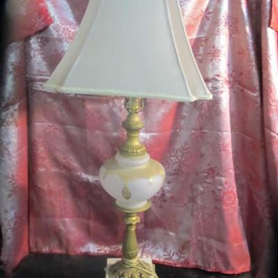 Glass Table Lamp