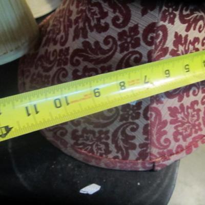 Various Sizes Of Lamp Shades