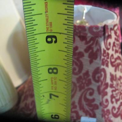Various Sizes Of Lamp Shades