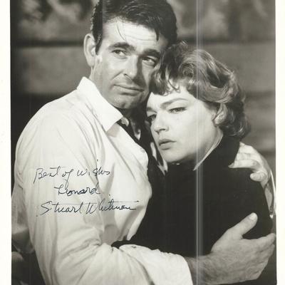 Stuart Whitman Signed Photo