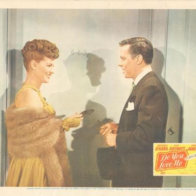 Do You Love Me 1945 original vintage lobby card