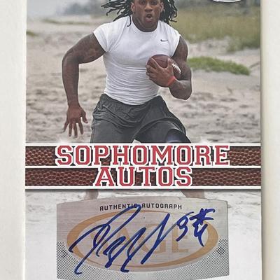 Ryan Williams signed Sage Hit Sophmore Autos trading card