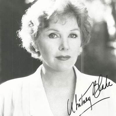 Batman Forevers Whitney Blake Signed Photo