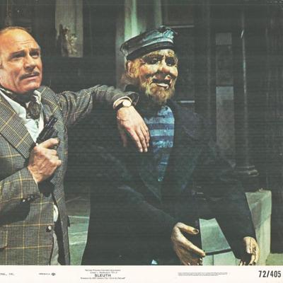 Sleuth 1972 original vintage lobby card