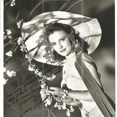 High Sierras Joan Leslie Signed Photo