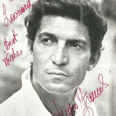 Sergio Franchi Signed Photo