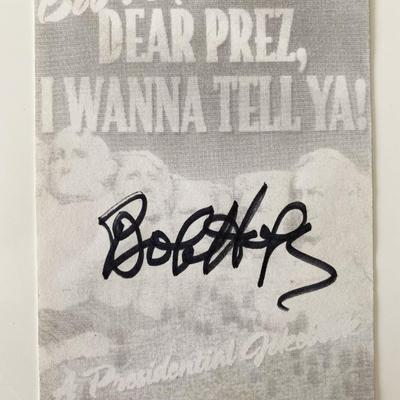 Bob Hope Signature Cut