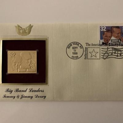 Tommy & Jimmy Dorsey - First Day Cover - New York - 1996