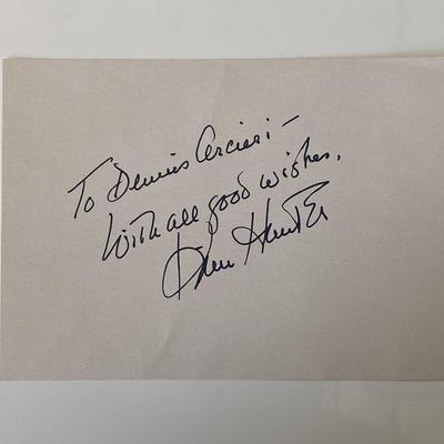 Kim Hunter  original signature 
