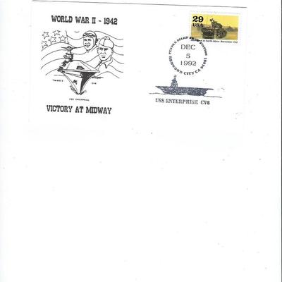 1943 WWII Turning Point Cover- FDC