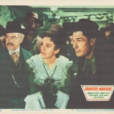 Frontier Marshall 1948 original vintage lobby card