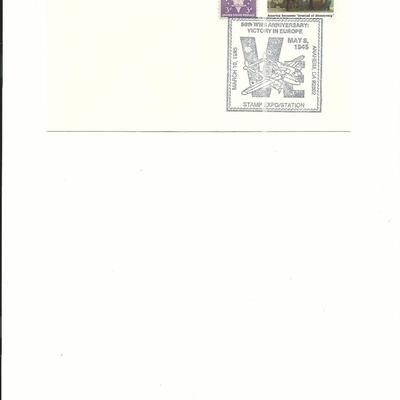 Anaheim, CA - First Day Cover - 50th WWII Anniversary - 1995