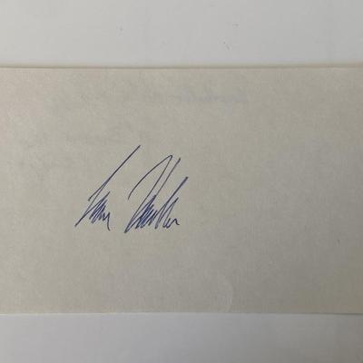 Evan Handler original signature 