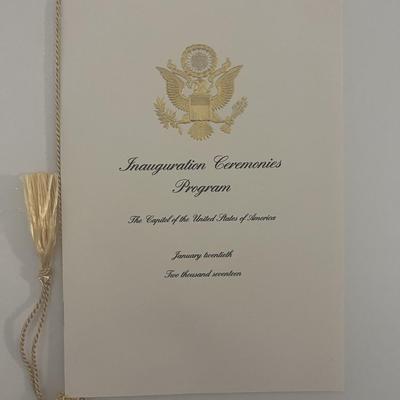 2017 Donald Trump Presidential Inauguration Invitation set
