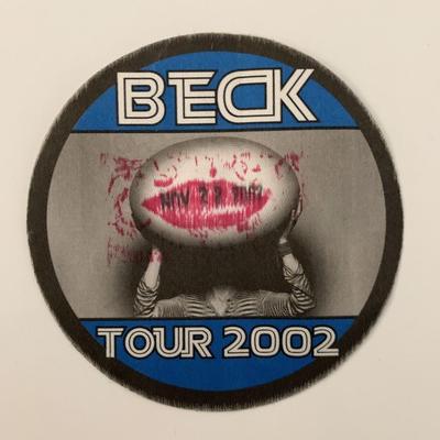 Beck 2002 Tour Backstage Pass