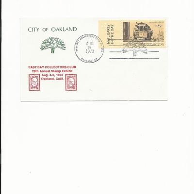 Oakland East Bay Collectors Club - First Day Cover - 1973