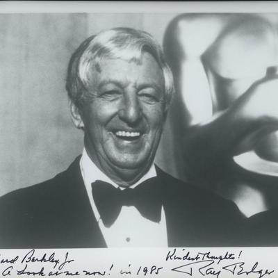 Wizard of Oz Scarecrow Ray Bolger signed photo