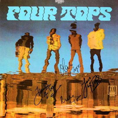 Four Tops signed Still Waters Run Deep album