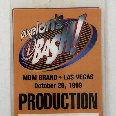 Pixelon's iBash Backstage  Pass