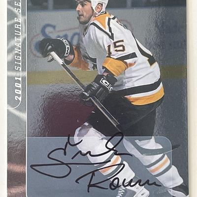 Pittsburgh Penguins Roman Šimunek 2000 In The Game #230 signed trading card 
