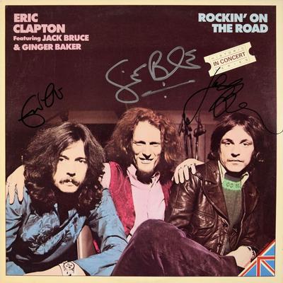 Cream Rockin’ On The Road signed album 