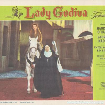 Lady Godiva  1955 original vintage lobby card
