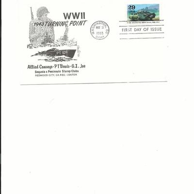 WWII 1943 Turning Point - First Day Cover - Washington D.C. - 1993