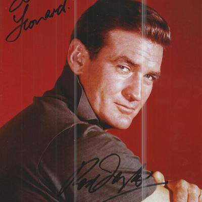 Rod Taylor Signed Photo