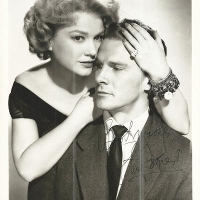 Steve Forrest signed photo