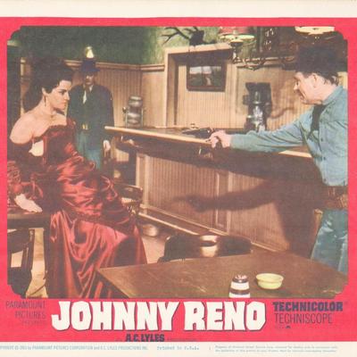 Johnny Reno 1965 original vintage lobby card