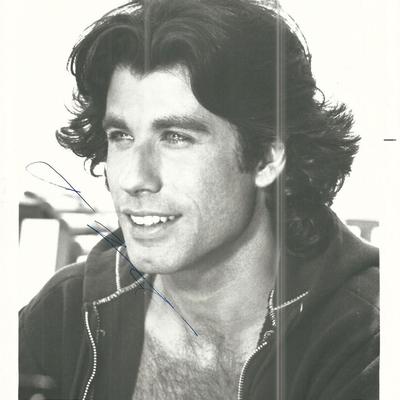 John Travolta Signed Photo