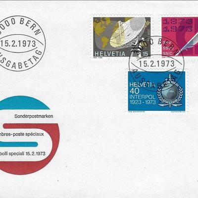 Swiss - First Day Cover - 1973