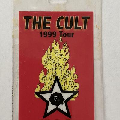 The Cult Backstage Pass