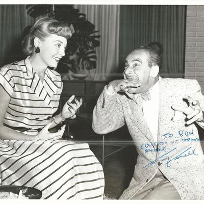 Fritz Feld signed photo