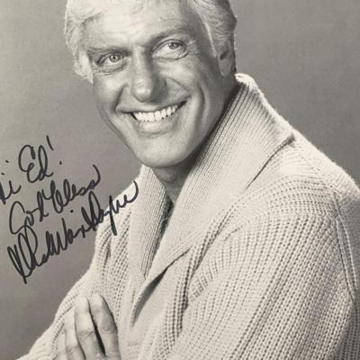 Dick Van Dyke signed photo