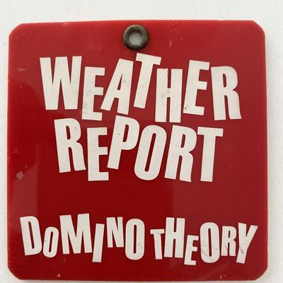 Weather Report Backstage Pass