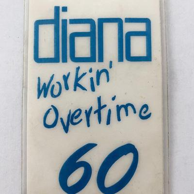 Diana Ross Backstage Pass